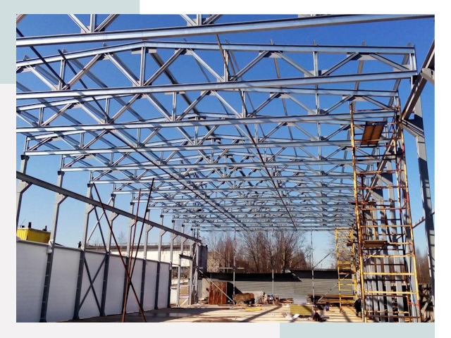 Строительство цехов в Дальнегорск от 618 руб. под ключ