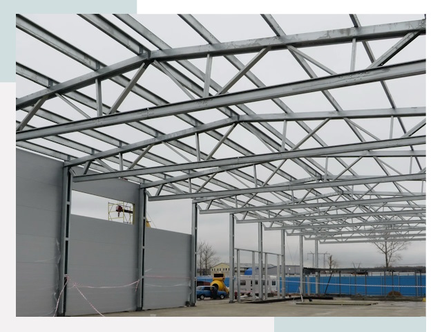 Строительство складов в Дальнегорск от 618 руб. за м²