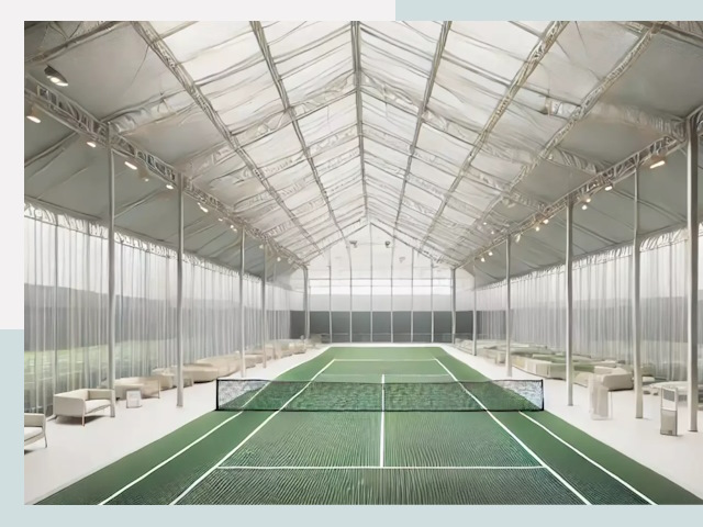 Строительство теннисных кортов в Дальнегорске