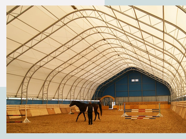 Строительство конных манежей в Дальнегорске