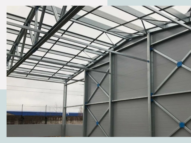Каркасные ангары от СтальСтрой-Дль по цене от 618 руб.