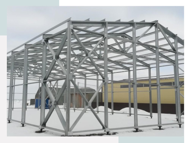 Каркасные ангары в Дальнегорске