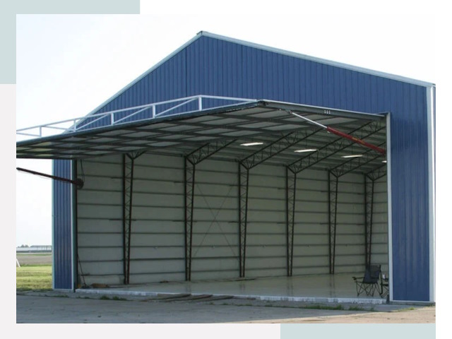 Прямо стенные ангары в Дальнегорске