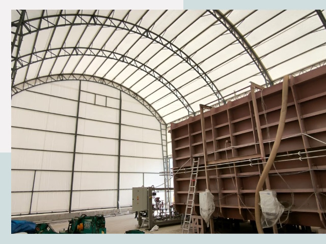 Оснащение ангаров в Дальнегорске от 618 руб. - Надежно и быстро