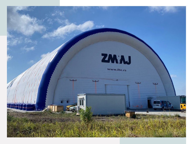 Брендирование ангаров в Дальнегорске