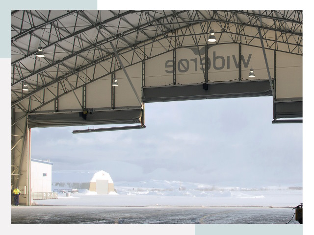 Ворота для ангаров в Дальнегорске