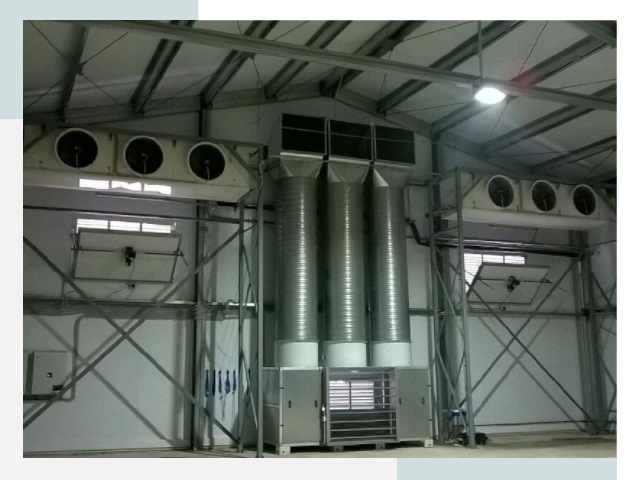 Инженерные системы для ангаров в Дальнегорске