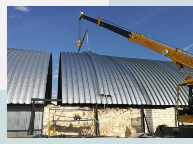 Реконструкция ангаров в Дальнегорске от 618 руб.