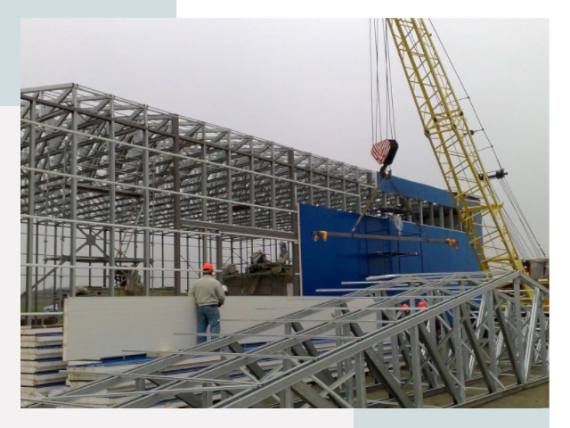 Монтаж ангаров в Дальнегорске