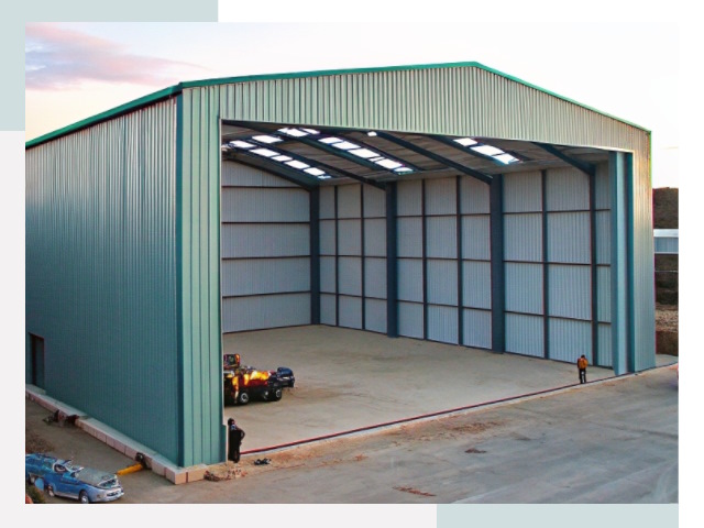 Строительство ангаров в Дальнегорске